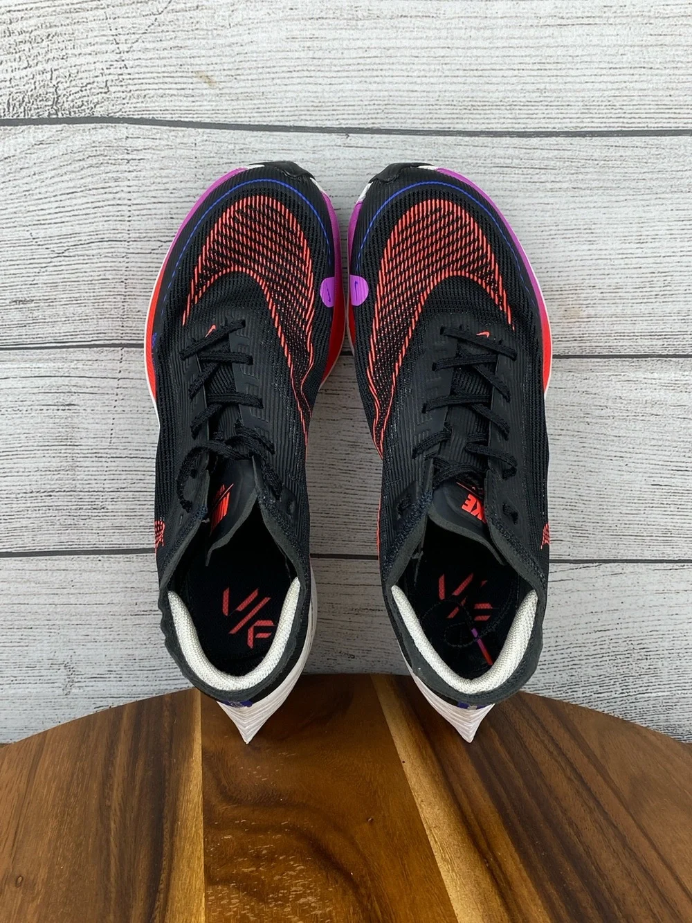 Nike ZoomX Vaporfly Next% 2 Black Fuchsia Crimson Running Shoe Women’s Size 8.5
